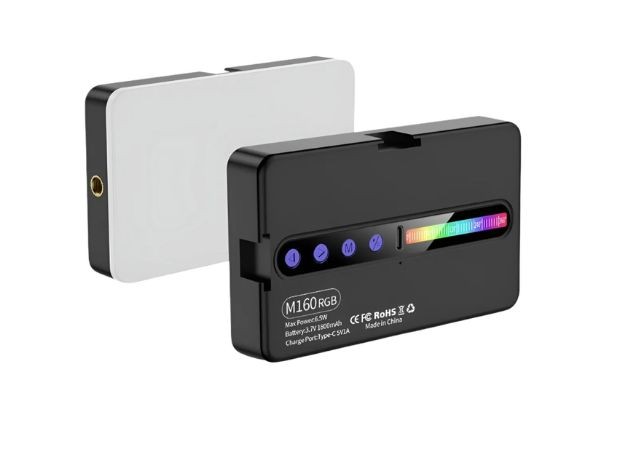 &uu PANEL LED LUZ RGB 12X7 CM LED-HX1507 M160 RGB
